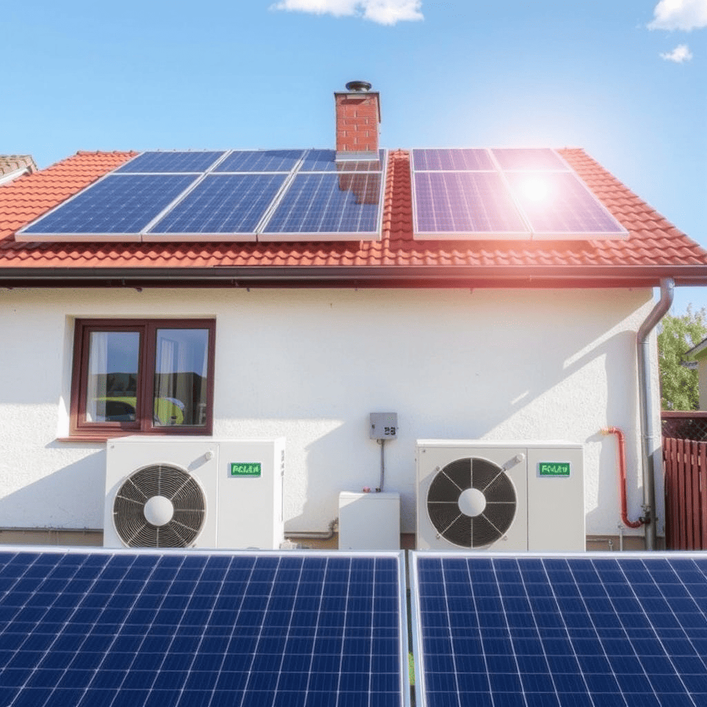 Wärmepumpe und Solarthermie